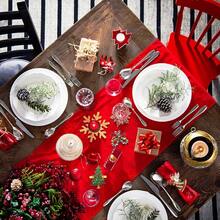 1/4/6 Chiếc Vòng Đựng Khăn Ăn Hình Cây Xanh Cho Bàn Ăn - Tiệc Cưới, Vòng Đựng Khăn Ăn Hình Vòng Hoa Ông Già Noel Kẹo Mía Thiết Kế Tuần Lộc Vòng Đựng Khăn Ăn Cho Bữa Tiệc Ngày Lễ Trang Trí Bàn Ăn - Nhiều màu - Xem 11