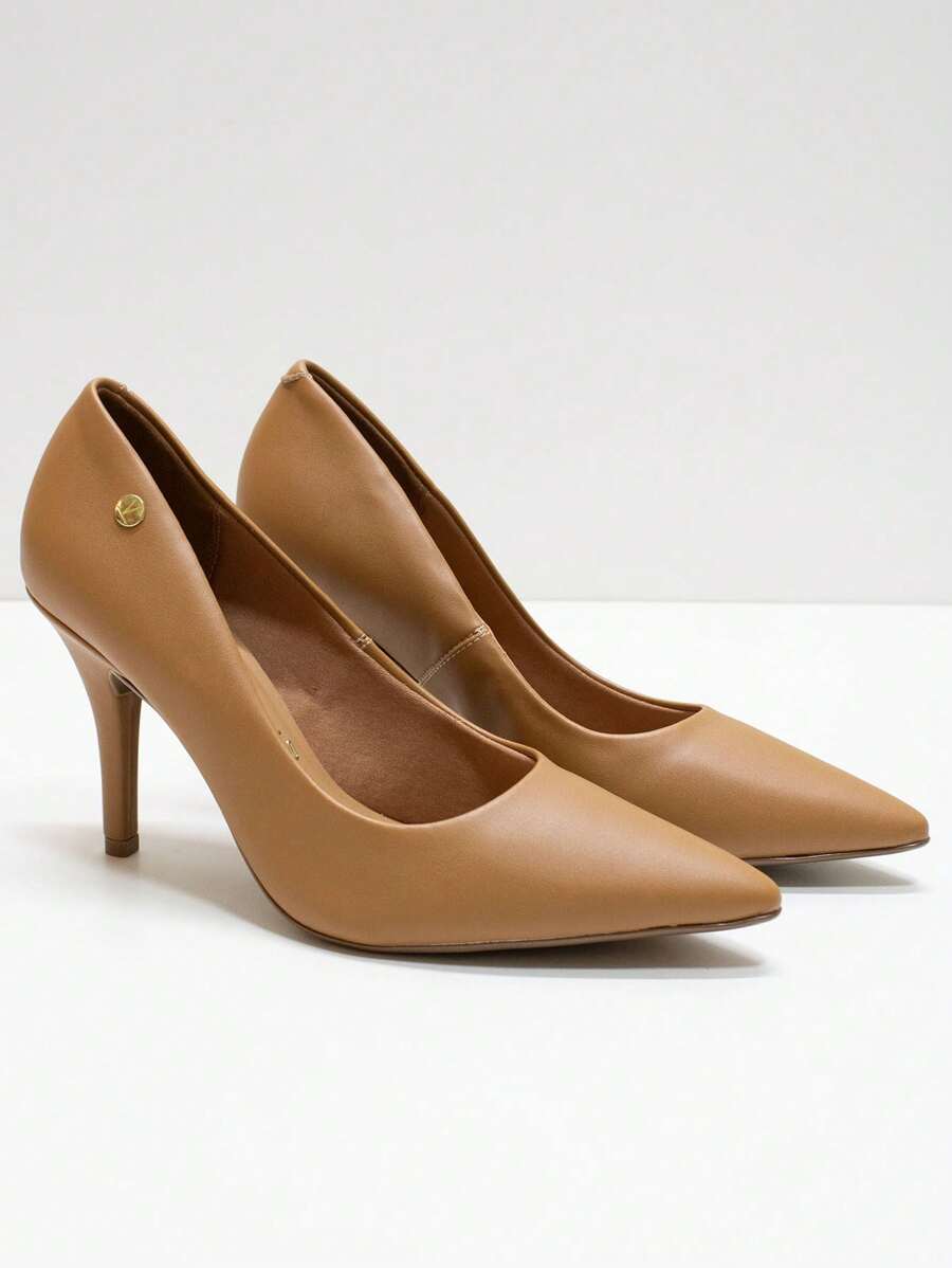 Vizzano Neutral Social Scarpin High Heel Comfortable Women's Basic Line Colorful - 1181.1101 - Camel - View 1