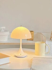 1 件 3000mAh 台灯阅读灯复古木质台灯可调光触摸感应灯适用于卧室、餐厅、露营、暖光可充电装饰灯 - 彩色 - 查看 3