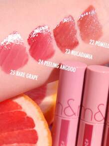 Rom&nd Romand Long-Lasting Moisturizing Lip Gloss, 24 Shade (Exfoliating), 5.5g/0.2oz, Romand Liquid Lipstick, Hydrating Glossy Makeup Effect, Korean Lip Gloss, Long-Lasting Color, MLBB (My Lips But Better), Moisturizing, High Color Payoff, Creates Natural Transparent Makeup, Daily Lip Gloss, Korean Cosmetics, Gift Set - 24 TUYỆT VỜI - Xem 3