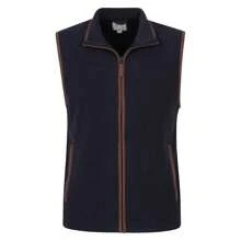 Mountain Warehouse Mens Rove Fleece Gilet (Navy) - Navy Blue - View 5