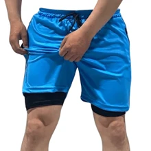 Men Shorts - Blue - View 1