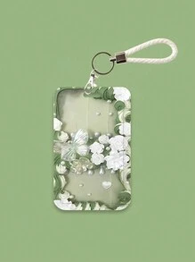 Vỏ bảo vệ 3 inch Vòng đeo tay lò xo Acrylic trong suốt Yếu tố hình bướm trong suốt Móc chìa khóa nhẹ Mặt dây chuyền có phụ kiện lò xo Tùy chọn Phụ kiện dễ thương cá nhân để sử dụng hàng ngày Ví đựng thẻ sinh viên Ví đựng danh thiếp Ví đựng thẻ tín dụng Ví đựng thẻ ID dành cho phụ nữ Ví đựng thẻ - Nhiều màu - Xem 12