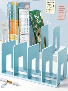 1/4 Giá Sách Acrylic Dung Tích Lớn, Đầu Sách Đa Năng, Tủ Sách Di Động, Nút Chặn Sách Chống Sốc, Kẹp Sách, Giá Sách, Ngăn Chia Sách, Sắp Xếp Tập Tin, Giá Sách, Phân Chia Độc Lập, Thiết Kế Mở Lớn, Đầu Sách Ổn Định Và Chắc Chắn, Giá Để Đồ, Màn Hình Hiển Thị Giá đỡ, Thích hợp cho phòng ngủ, phòng khách, trường học, ký túc xá, bàn làm việc, văn phòng phẩm, tài liệu - Nhiều màu - Xem 10