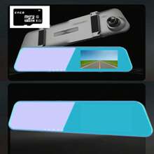 Original 1080p Rear View Car DVR Camera Dual Lens Mirror Black Box With WDR & GPS Functions Vision Model Touch Screen Dash Cam