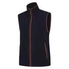 Mountain Warehouse Mens Rove Fleece Gilet (Navy) - Navy Blue - View 3