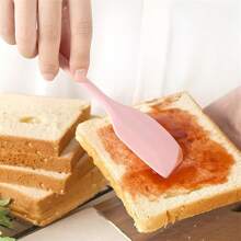 1 件一体式高品质硅胶刮刀烘焙工具，耐热硅胶刮刀，奶油蛋糕抹刀，烘焙铲刀 21 厘米/28 厘米 - 彩色 - 查看 5