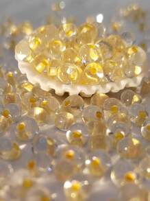 200/1000pcs 20 Colors Glass Seed Beads, Water Drop Shape, Jewelry Making Accessories For Bracelets Necklaces Rings, For French Embroidery