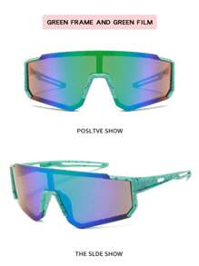 1/2Pcs Kids Fashion Glasses Youth Baseball Lightweight TR90 Frame Sports Cycling Shades For Boys Girls - Multicolor - View 24