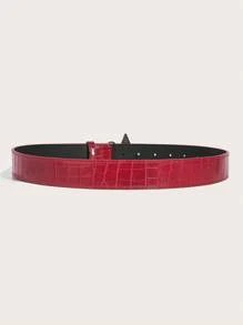 1 Belt For Women, American Retro Decorative Skirt With Suit, Ins Style, Personality Belt, Subculture, Black Belt