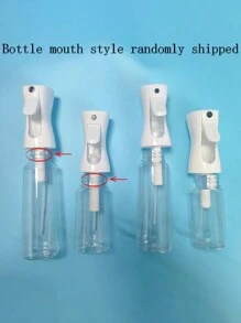 1 pieza Botella rociadora de alta presión para tónicos de tamaño de viaje, desinfectante de alcohol, solución de limpieza de cocina - transparente - Ver 8