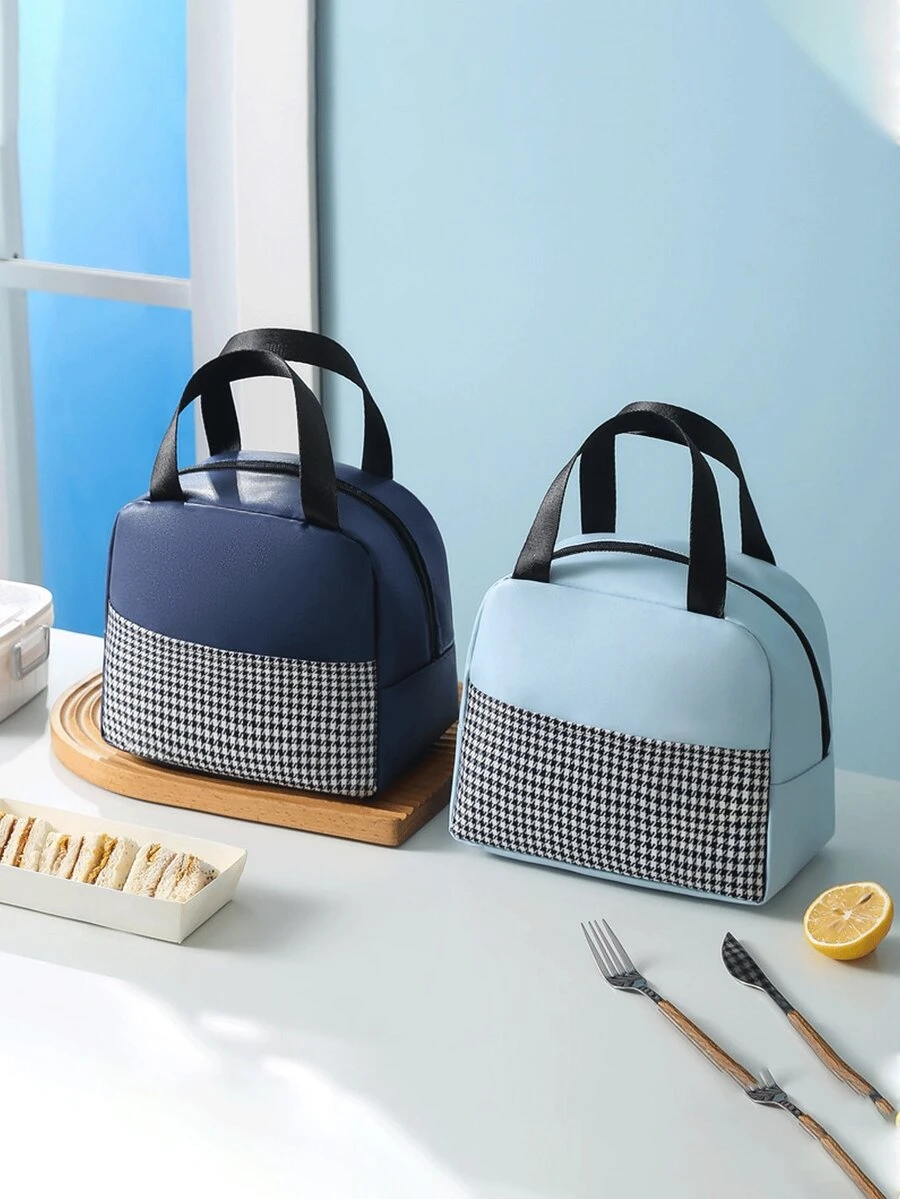 Túi cách nhiệt ngàn con chim Túi Bento Túi chống thủy thủ Túi ăn trưa Túi Bento Sinh viên Nhân viên văn phòng Mang theo túi hộp cơm Bộ đồ ăn trưa trở lại trường Đồ dùng học tập cho trường học Túi hộp cơm trưa Đồ dùng gia đình Đồ dùng học tập trở lại trường