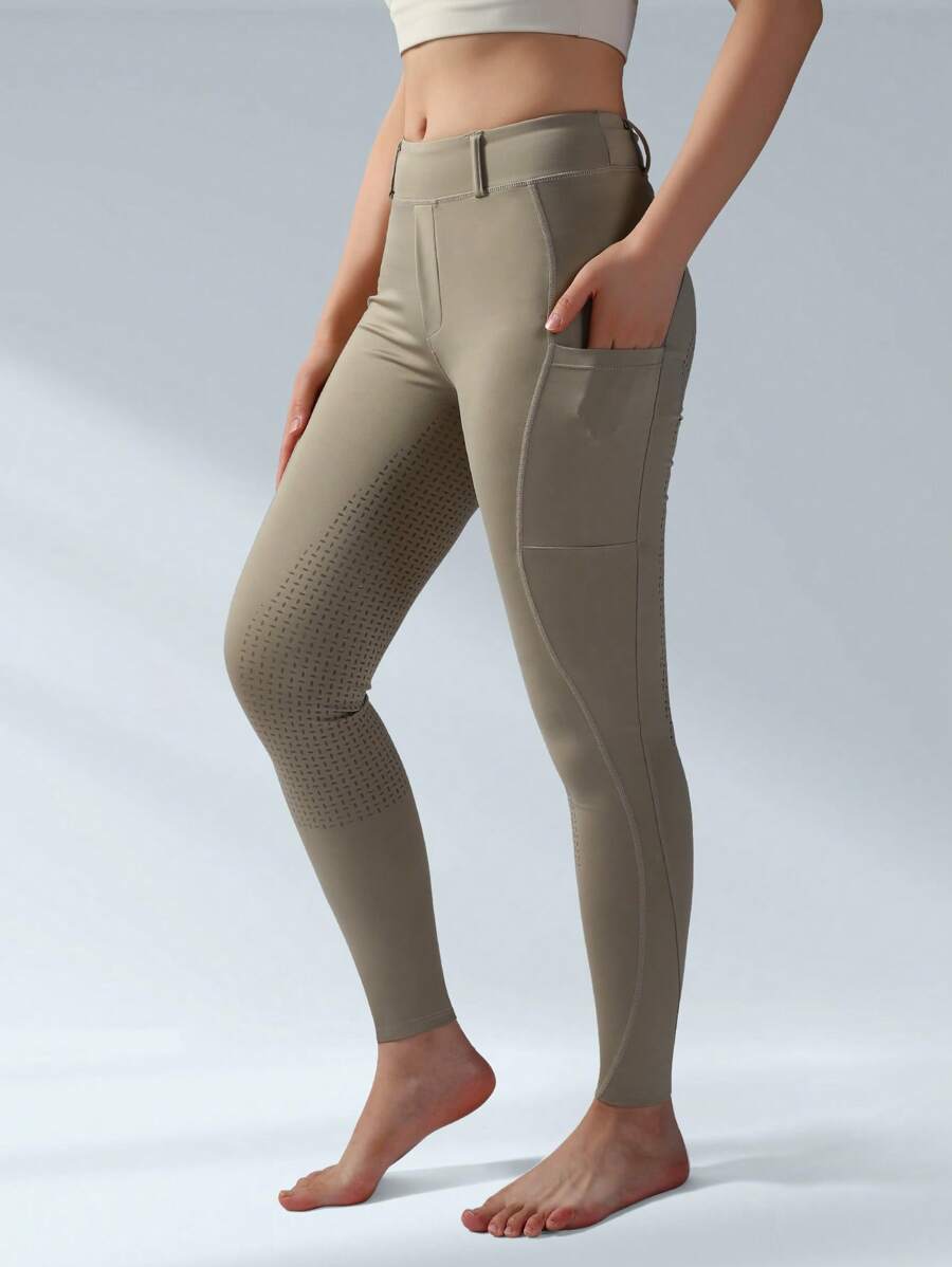 BEROY Women Horse Riding Pants Silicone Full Seat Breeches Equestrian Schooling Horseback Riding