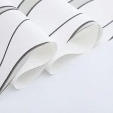 1 Roll 3D Water Wave Textured Simple & Fashionable Wallpaper, Non-Woven Fabric  Material, Suitable For Decorating Living Room, Bedroom And Kitchen Walls