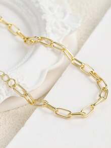 5pcs Simple Style Stacking Bracelets For Women, Everyday Wear & Party - Gold - View 8