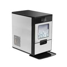 Lonabr Nugget Ice Maker 55lbs/24Hrs Self Cleaning Machine Chewable Bar Party