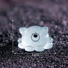 8pcs New Cute Glow-In-The-Dark Mini Monster Micro Landscape DIY Decorative Accessories Blind Bag - 1-8 Colors - View 5