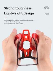 1 件山地自行车水壶架，公路自行车水壶架，户外骑行配件 - 彩色 - 查看 1