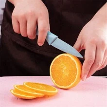 Bộ dao nhà bếp bằng thép không gỉ nhiều màu sắc gồm 6 món - Nhiều màu - Xem 6