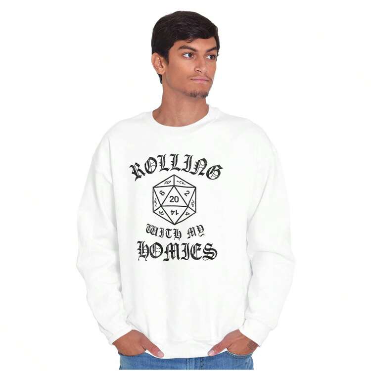 Rolling with the homies sweatshirt shein 2025