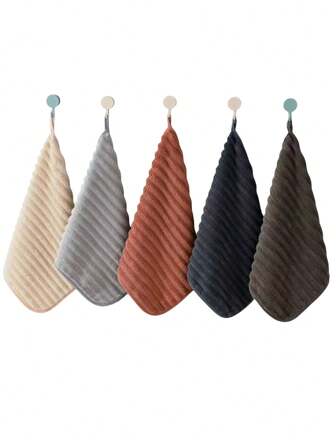 Super Soft Animal Embroidered Square Towels, Comfortable Absorbent Versatile Handkerchief, Must Have Cartoon Towel For All, Bathroom Supplies, Home Supplies