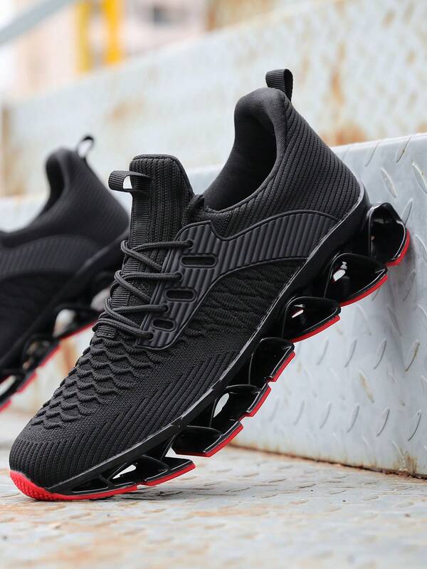 Mens Slip On Running Walking Shoes Blade Tennis Casual Fashion Sneakers Comfort Non Slip Work Sport Athletic Trainer White