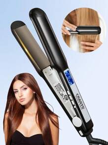 CRASTS 专业直发器，MCH 快速加热，LCD 显示屏，快速温度调节，钛硬板，家庭和沙龙使用，护发礼品 - 英規插(220-240V) - 查看 2