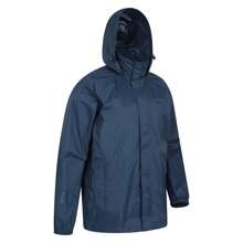 Mountain Warehouse Mens Pakka II Waterproof Jacket (Navy) - Navy Blue - View 3