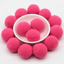 Pom Poms mềm mịn 3cm 30mm Quả bóng Pompoms thủ công Đồ trang trí Giáng sinh cho đám cưới DIY Đồ dùng thủ công may vá - Nhiều màu - Xem 15