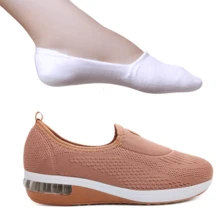 Women Wedge Sneakers - Nhiều màu - Xem 3