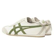 Onitsuka Tiger 女士 LimberLimber 66 Prestige Limber 66 VIN 皮革运动鞋，绿色，防滑，透气，低帮 - 橄欖綠 - 查看 4
