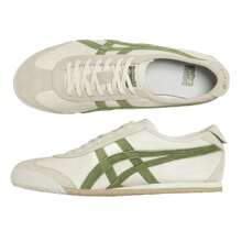 Onitsuka Tiger 女士 LimberLimber 66 Prestige Limber 66 VIN 皮革运动鞋，绿色，防滑，透气，低帮 - 橄欖綠 - 查看 5