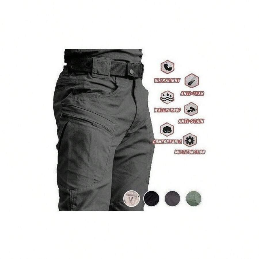 Women Pants - Grey - View 1