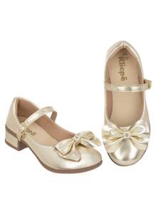 Women's Children's Sneakers Thick Heel Doll Girl Comfortable La Requinte - Vàng - Xem 5