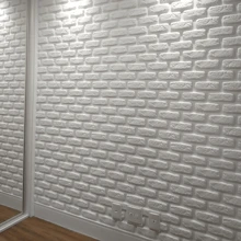 Decorative Plaque Flexible Brick Coating Rustic Retro Modern Environment Textured 3D PVC - 安裝磚 - 查看 5