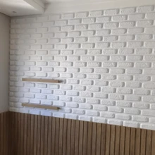 Decorative Plaque Flexible Brick Coating Rustic Retro Modern Environment Textured 3D PVC - 安裝磚 - 查看 9