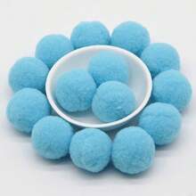 Pom Poms mềm mịn 3cm 30mm Quả bóng Pompoms thủ công Đồ trang trí Giáng sinh cho đám cưới DIY Đồ dùng thủ công may vá - Nhiều màu - Xem 8