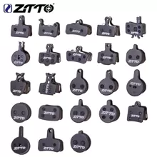 ZTTO Mountain Bike MTB Semi-Metal & Resin Quiet Brake Pads, Universal For M6000, Rival M6100, Apex Mt200, Guide Code, Force G03A Disc Brakes - Black - View 1