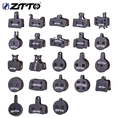 ZTTO Mountain Bike MTB Semi-Metal & Resin Quiet Brake Pads, Universal For M6000, Rival M6100, Apex Mt200, Guide Code, Force G03A Disc Brakes