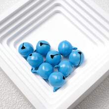 12 Pieces 13.5mm Assorted Colors Jingle Bells,Metal Round Bells,Pet Bell,Craft Bells,Small Bells DIY Bracelet Anklets Necklace Knitting Jewelry Making, Colored Christmas Bells For Christmas Wind Chimes,Holiday Home Party Decoration - Bell - View 14