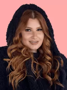 Women's PLUS SIZE Long Teddy Coat With Hood And Plush Pockets Inside And Out - Black - View 7