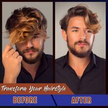 男士定型粉，持久定型，哑光效果，瞬间蓬松，不油腻，旅行装 - 白色 - 查看 8