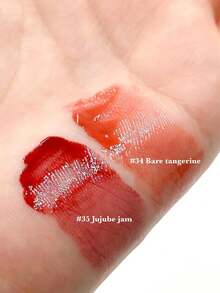 Rom&nd Romand JUICY LASTING TINT 34 BARE TANGERINE 5.5g/0.2oz，輕盈透氣果凍質地，鮮豔亮澤色調，持久易上妝，舒適日常唇妝，適合初學者，K-Beauty，韓系彩妝，Olive Young，禮物 - 34 BARE TANGERINE - 查看 3