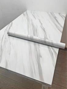 1Roll  PVC Self Adhesive Wallpaper Marble Stickers Waterproof Heat Resistant Kitchen Countertops Table Furniture Cupboard Wall Paper - Multicolor - View 13