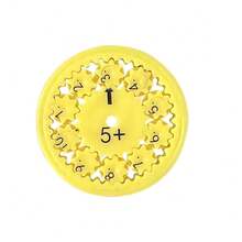 9PCS/Set Math Fidget Spinners Fingertip Number Spinning Top Puzzle Fun Game Spinning Top Hand Brain Decompression Finger Spinning Top - Addition and Subtraction Set - View 8