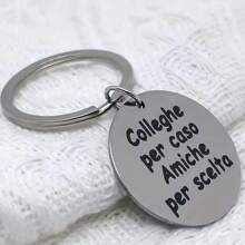 Inspirational Keychains Make Great Gifts For Colleagues And Friends - Silver - View 2