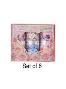 1 Roll/6 Rolls, Butterfly Flower Pattern Stickers, Personalized PET Waterproof Stickers-DIY Handbook Flower Landscaping Lace Sticker Rolls, 2 Meters/78 Inches Per Roll, Decorative Stickers For Back-To-School School School Stationery And Gift Wrapping,School Supplies,Back To School - Multicolor - View 6