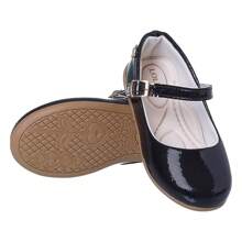 Kit 2 Pairs Children's Sneakers Girl Flat Ballerina Varnish Comfortable Doll Sneakers - Màu be - Xem 5