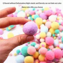Pom Poms mềm mịn 3cm 30mm Quả bóng Pompoms thủ công Đồ trang trí Giáng sinh cho đám cưới DIY Đồ dùng thủ công may vá - Nhiều màu - Xem 6