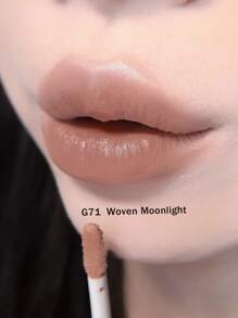 GIRLCULT Love Whisper 哑光唇釉 #G71 编织月光 | 创新哑光转亮泽配方 | 丝绒般柔滑质地 | 柔雾唇膏 | 持久显色 3.8克 (0.13盎司)，礼盒装 - G71 Woven Moonlight - 查看 4